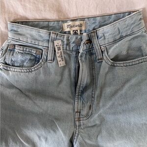 Madewell Women's Light Blue Straight Leg Jeans